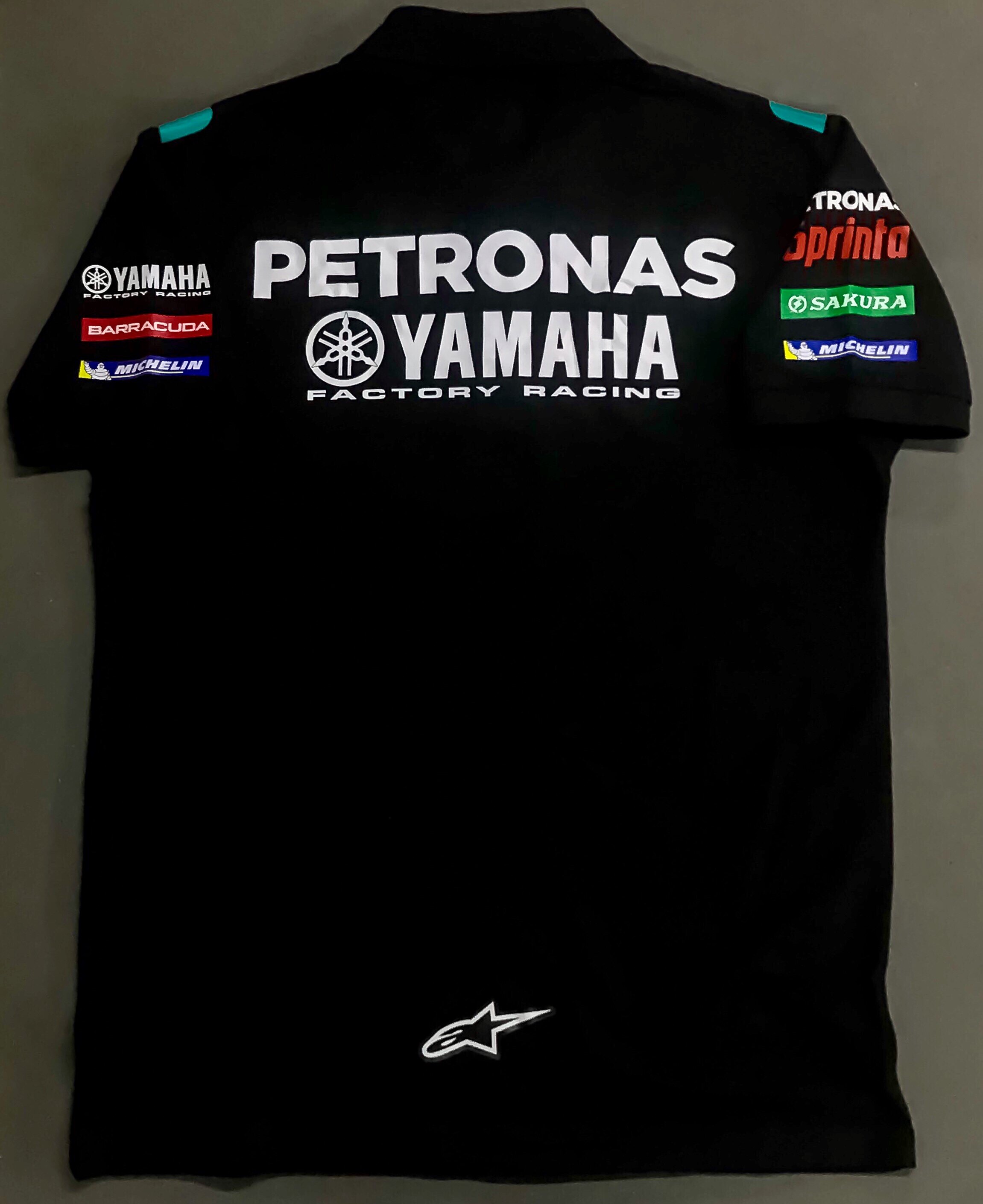 Premium Quality Motogp 2019 Petronas Yamaha Srt Polo Collar Shirt Fans Edition Oem