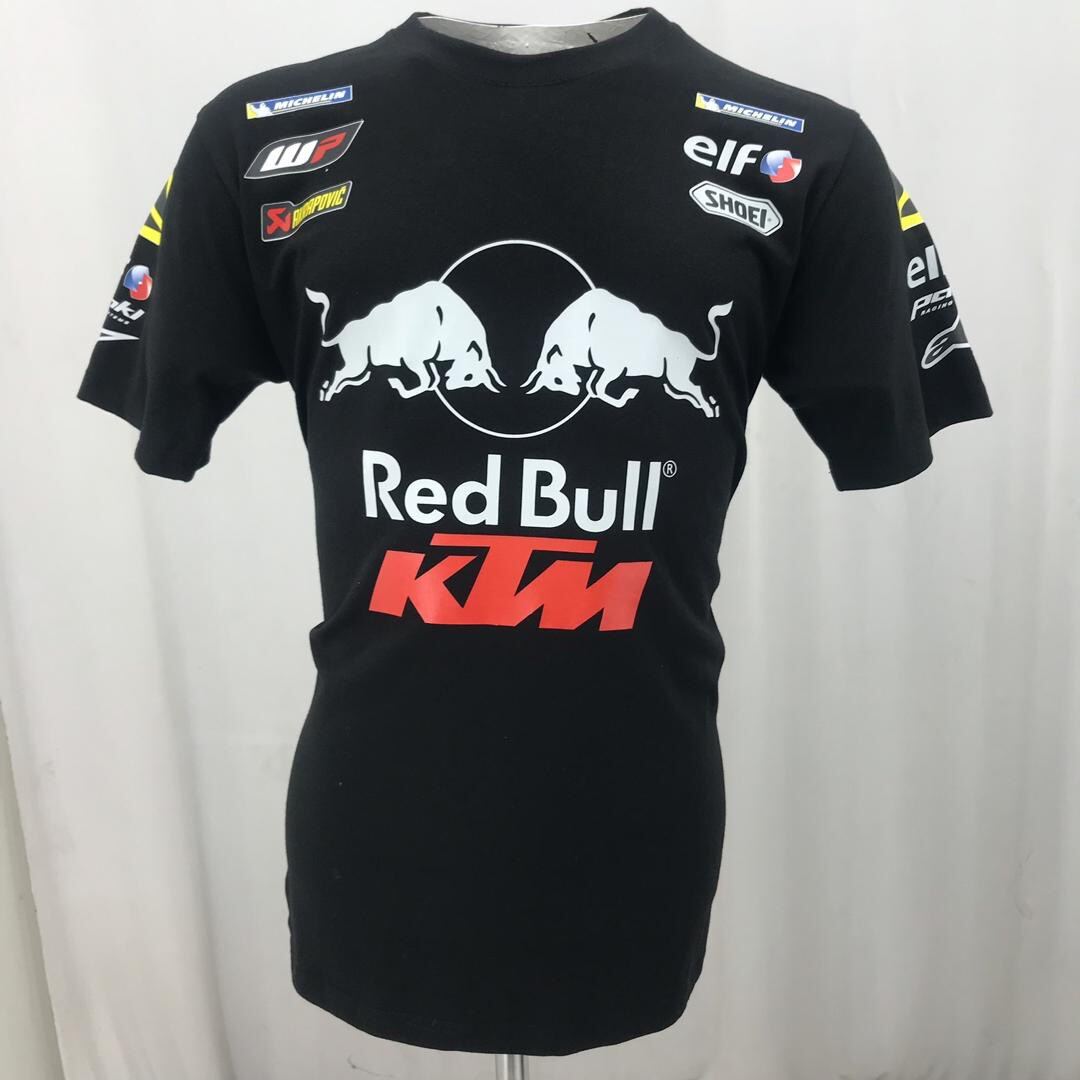 New Arrival Motogp 2019 Red Bull X Ktm 100 Cotton Black