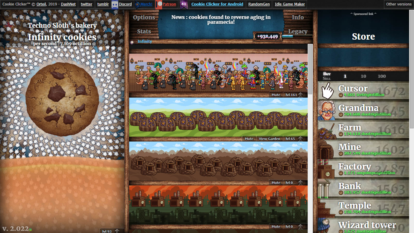 Cookie clicker unblocked games by ben you might want to update, or