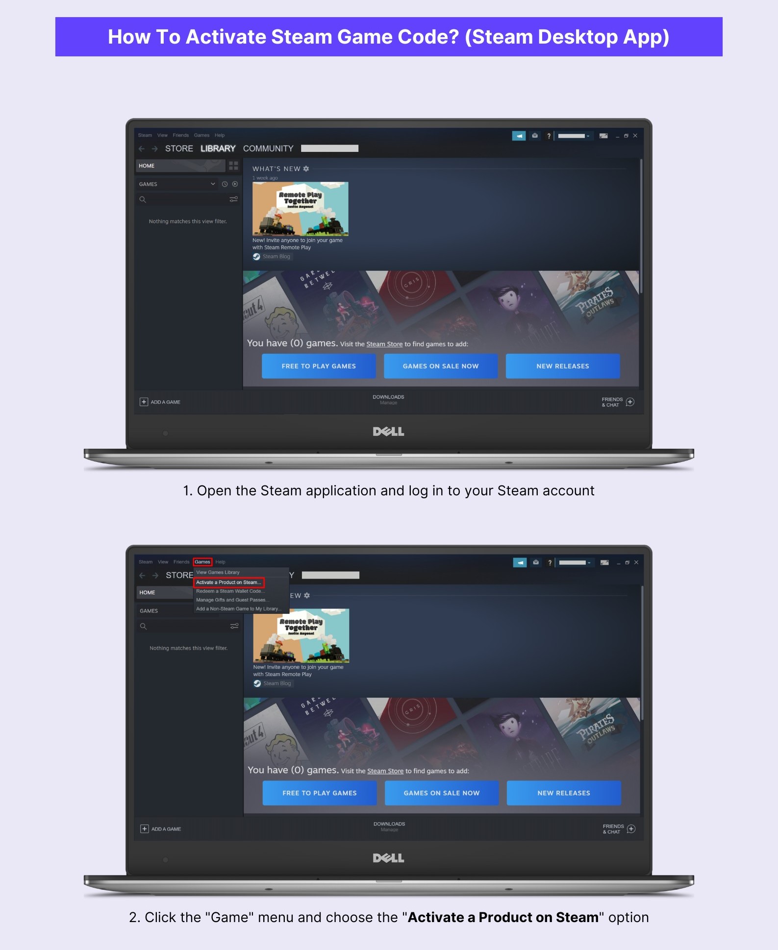 How To Activate Steam Game Code Codashop Malaysia
