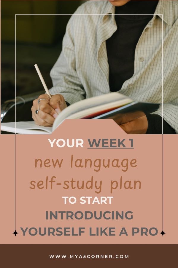 Read more about the article Introduce Yourself in Any Language: A Simple 5-Day Study Plan