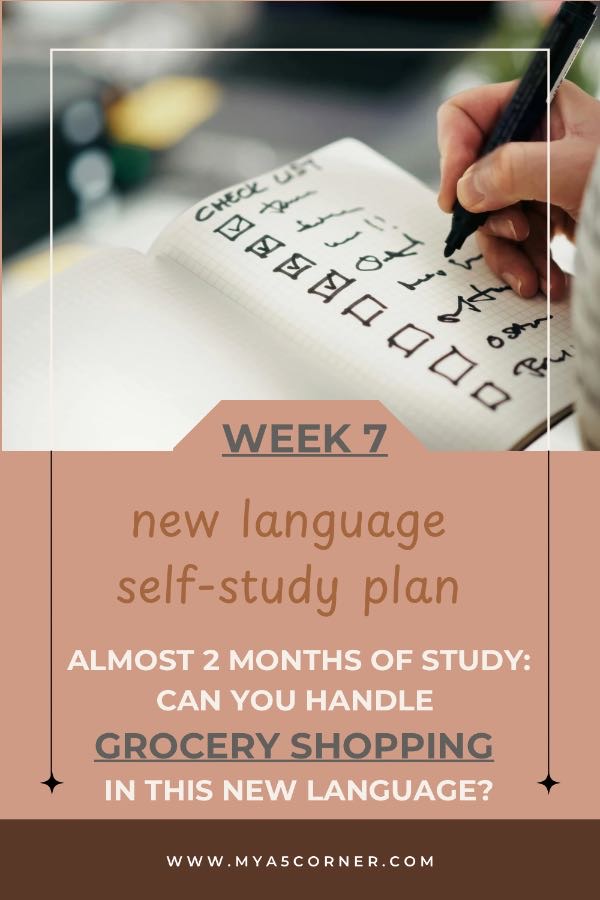 How to Journal about Your Shopping and Cooking Guide in a New Language: A 5-Day Plan for Beginners