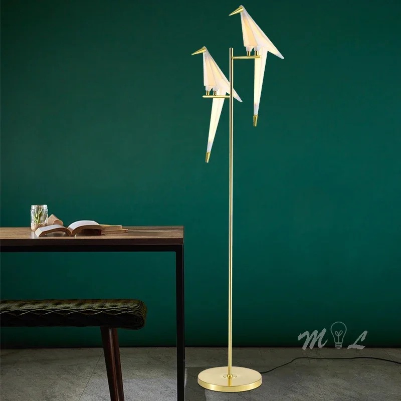 My Aashis Bird Stand Floor Lamp