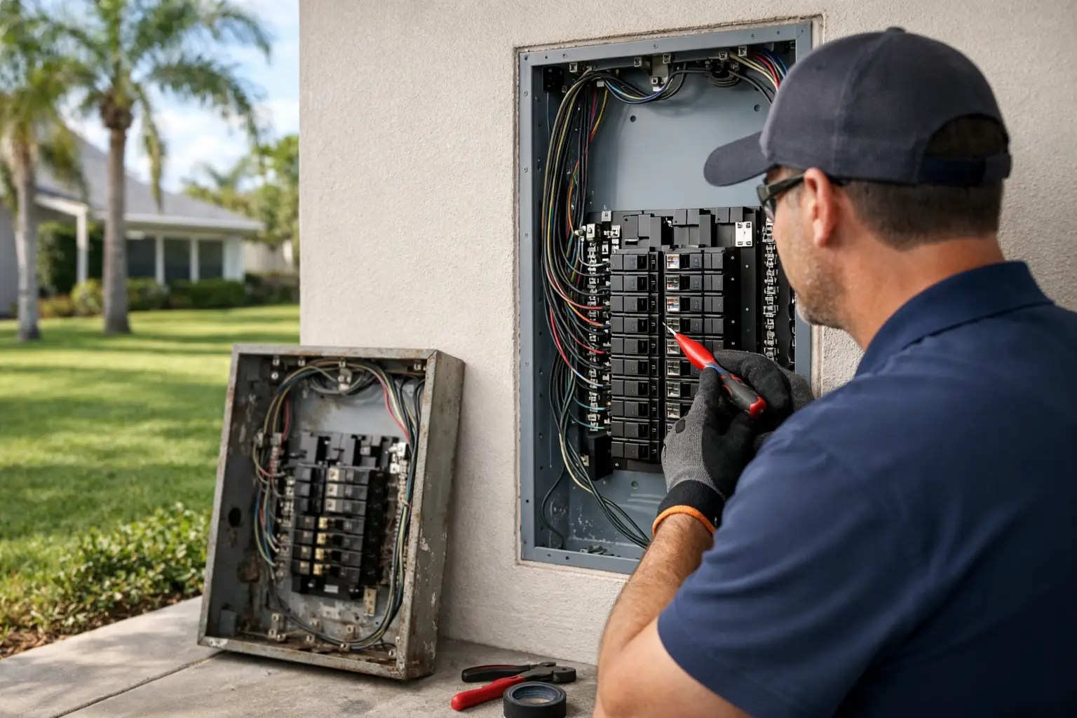 Electrical Panel Replacement in Greenacres