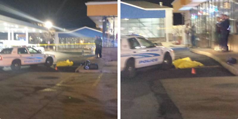 စိန္ ့ လူ၀စ္ၿမိဳ ့ စြန္ မွာ ပစ္သတ္ခံ ရ တဲ့ အန္တိုနီယို မာတင္ ရဲ ့ အေလာင္း