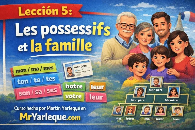 LES POSSESSIFS ET LA FAMILLE