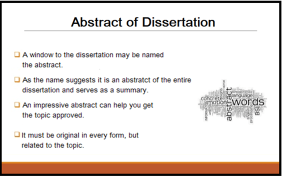 Dissertation abstract writing help by ph.d. experts with upto 50% off