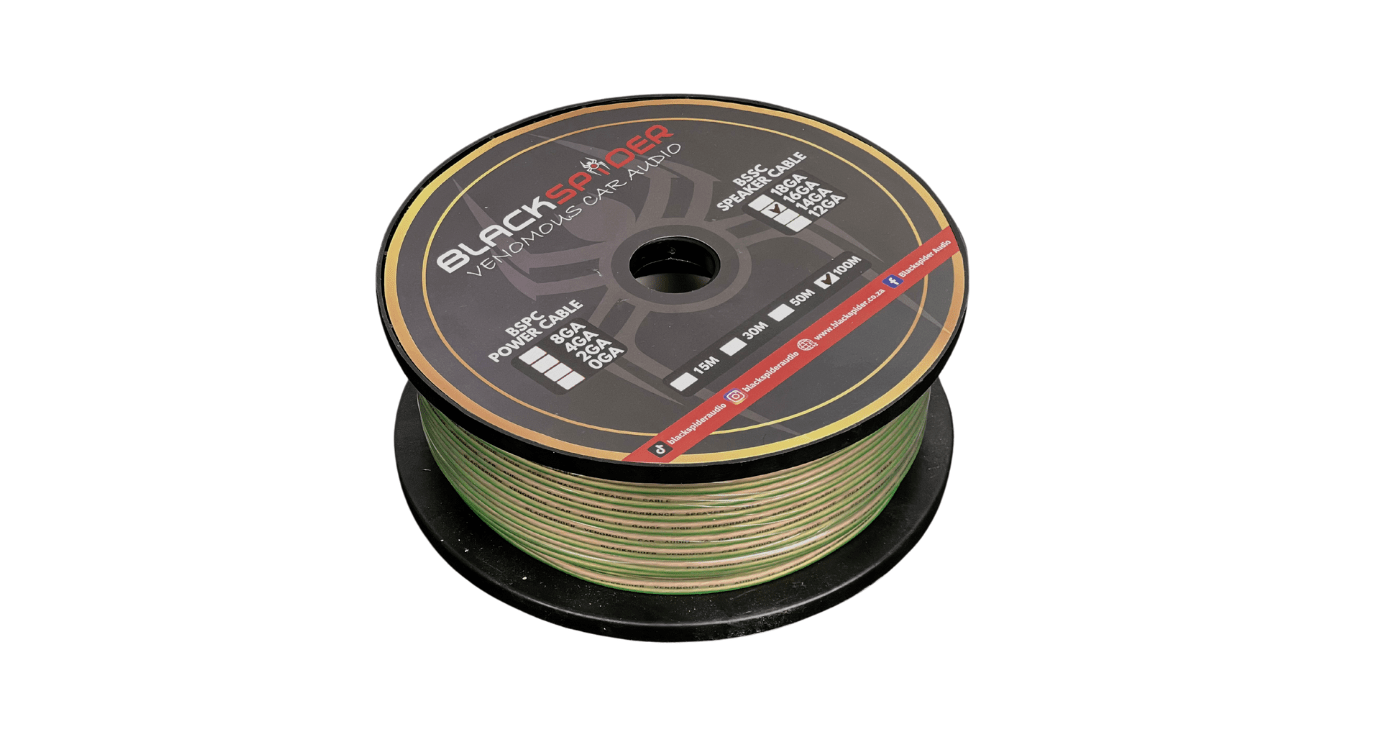 Blackspider Bssc16g 16 Gauge 100M Speaker Cable Roll