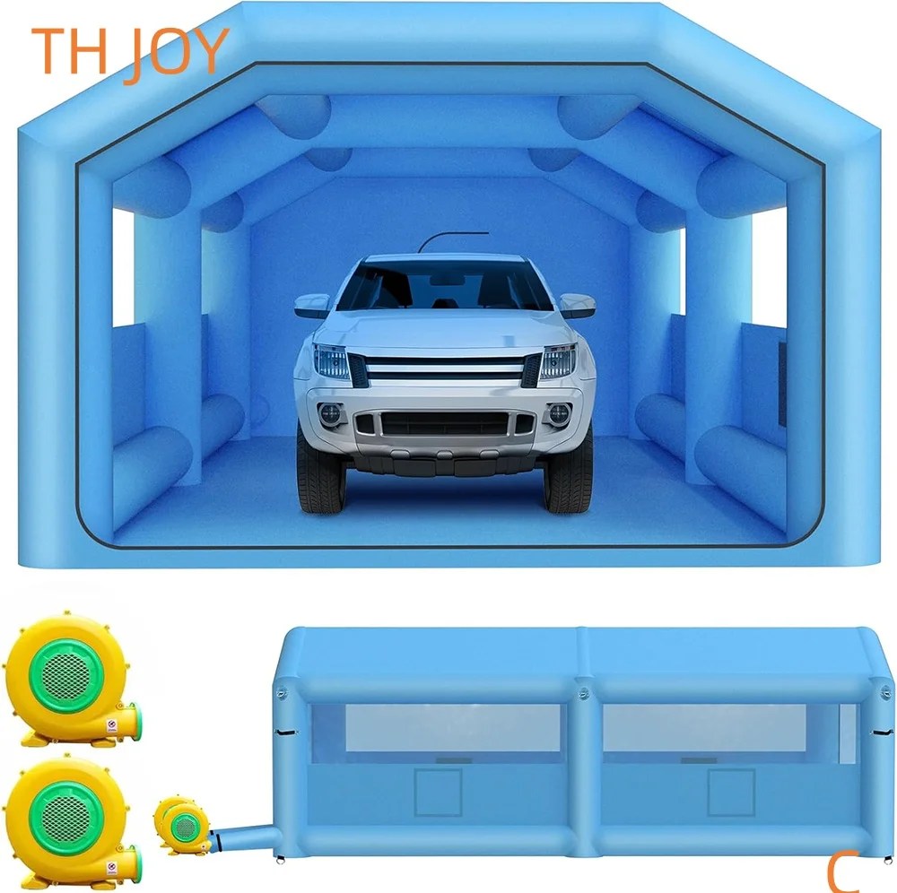 Hızlı hava taşımacılığı ile kapıya teslim, ucuz şişme boyama atölyesi, özelleştirilmiş şişme araba boya kabini, satılık boyama çadırı - AliExpress 26 - Görsel 4