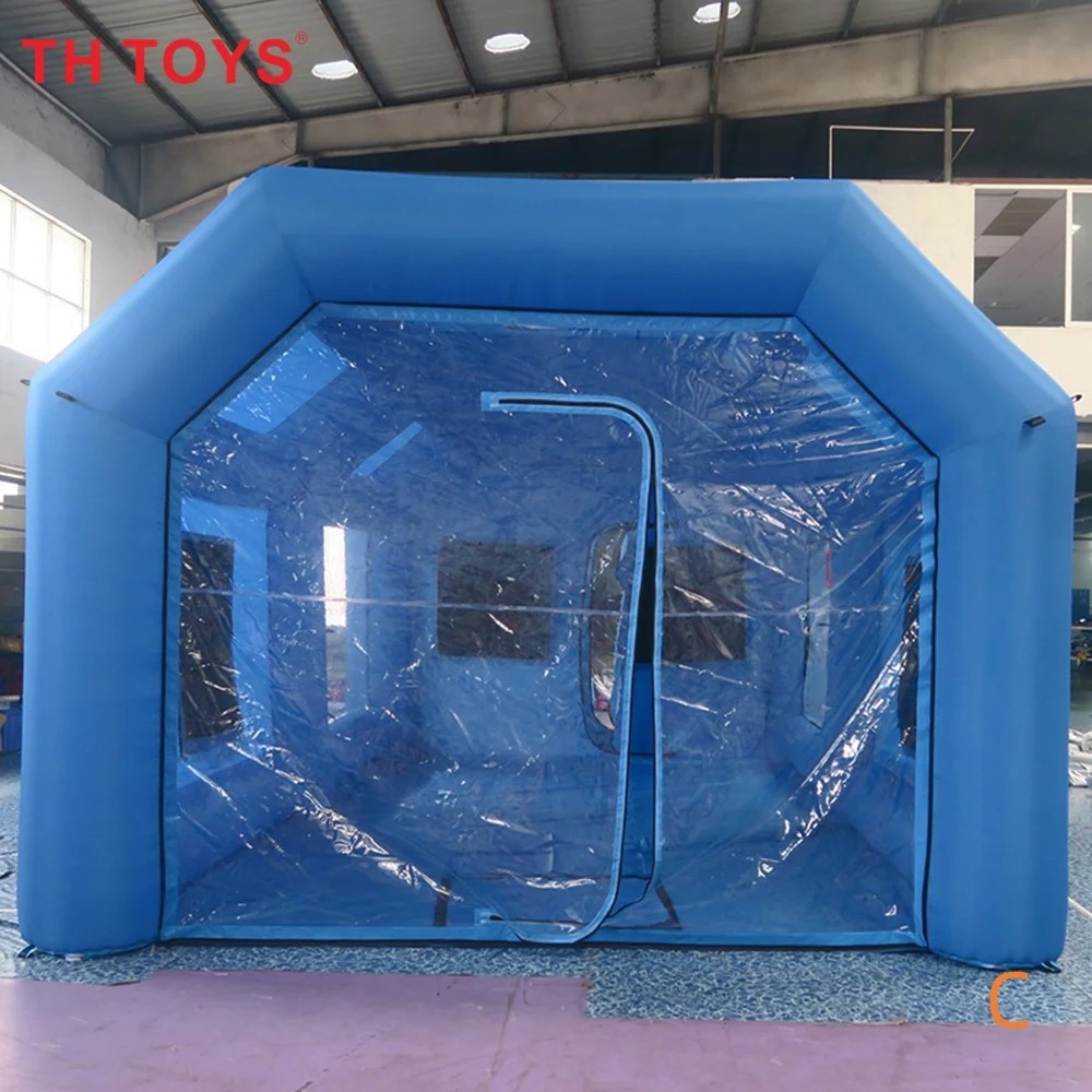 Hızlı hava taşımacılığı ile kapıya teslim, ucuz şişme boyama atölyesi, özelleştirilmiş şişme araba boya kabini, satılık boyama çadırı - AliExpress 26 - Görsel 16