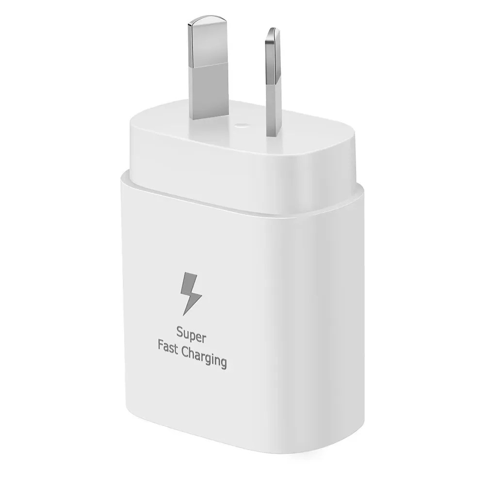 Samsung 25W PD Süper Hızlı Şarj Cihazı AU Fişli Usb Type C Şarj Adaptörü Galaxy S24 S23 S20 S21 S22 Plus A35 Z Flip Fold 7 6 5 İçin - AliExpress 202192403 - Görsel 2
