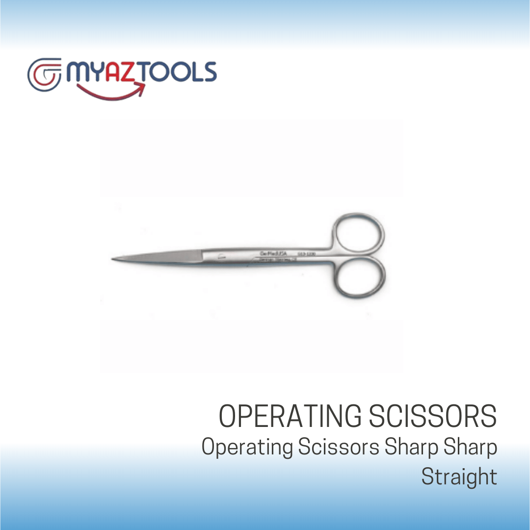 Operating Scissors Sharp Straight
