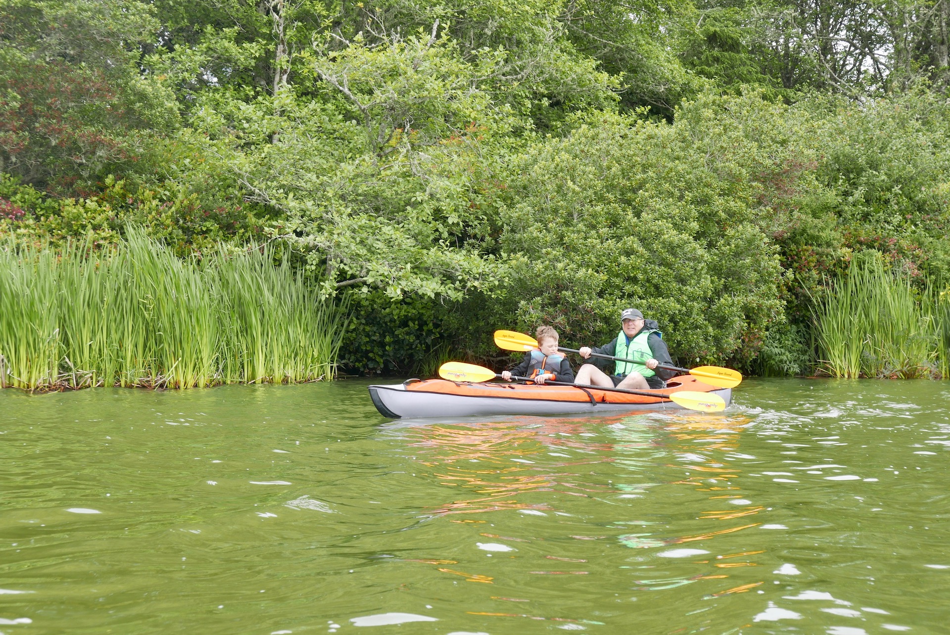 Duck Lake Paddle in Ocean Shores on the Washington Coast