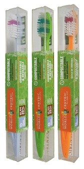CompostableToothbrushAndTravelCase World Centric Toothbrush