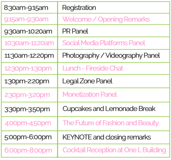 iFabbo 2013 Conference Schedule