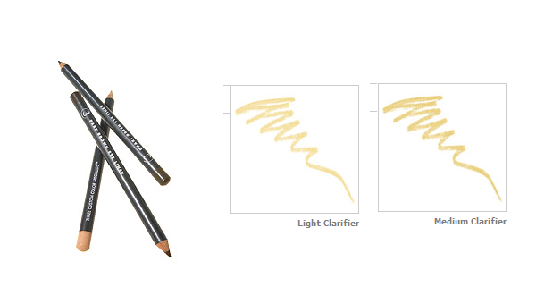 Three Custom Color Clarifying Pencils