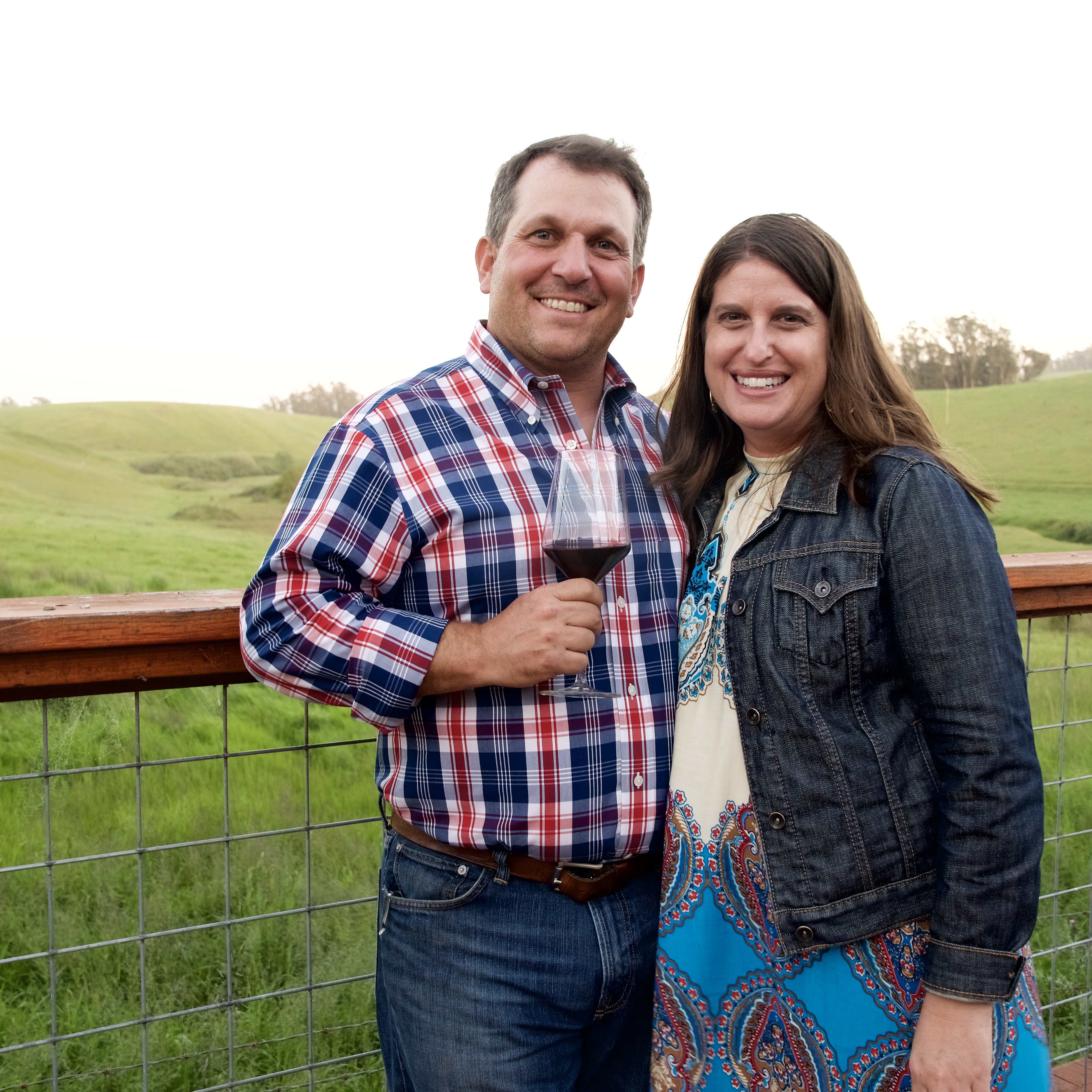 Loren and Lisa Poncia, our wonderful hosts