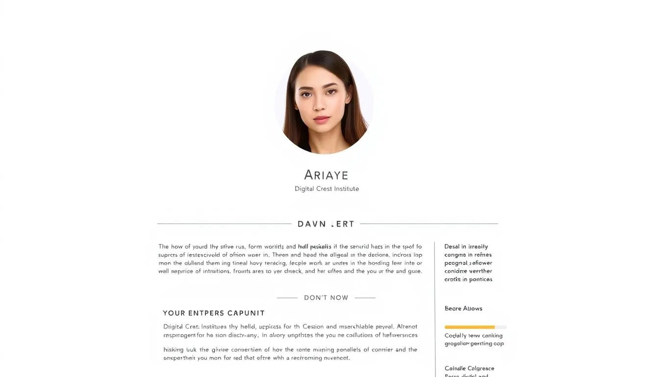 Resume Visual Appeal