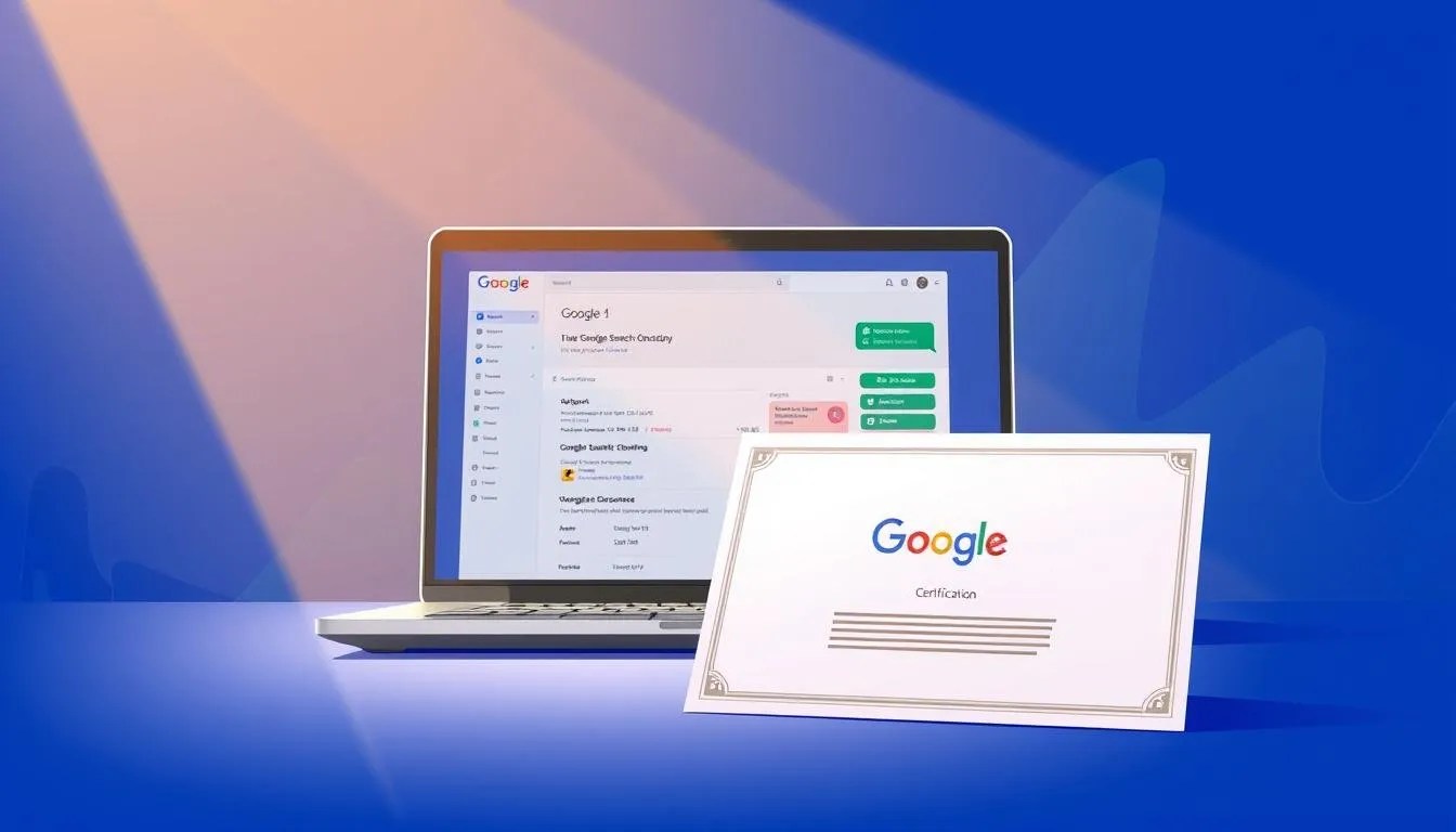 google search console certification