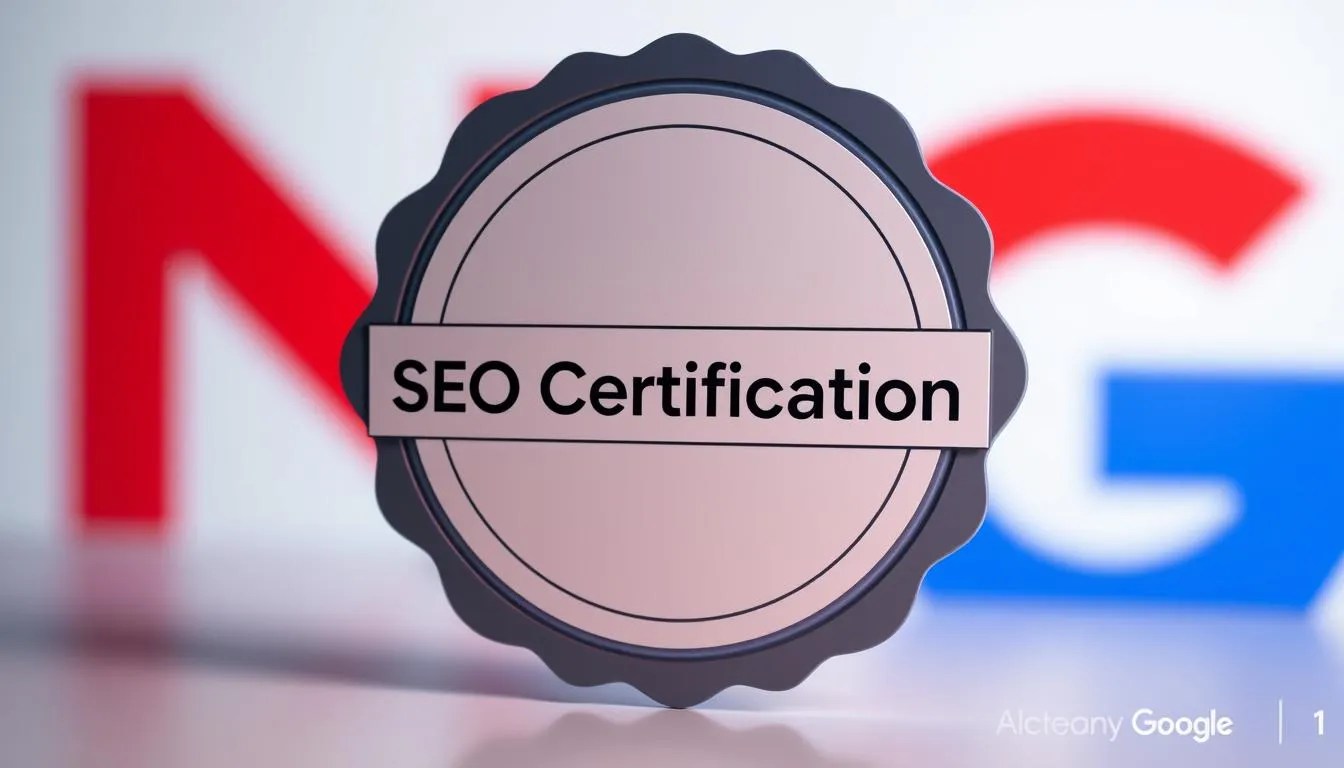 google webmaster tools certification