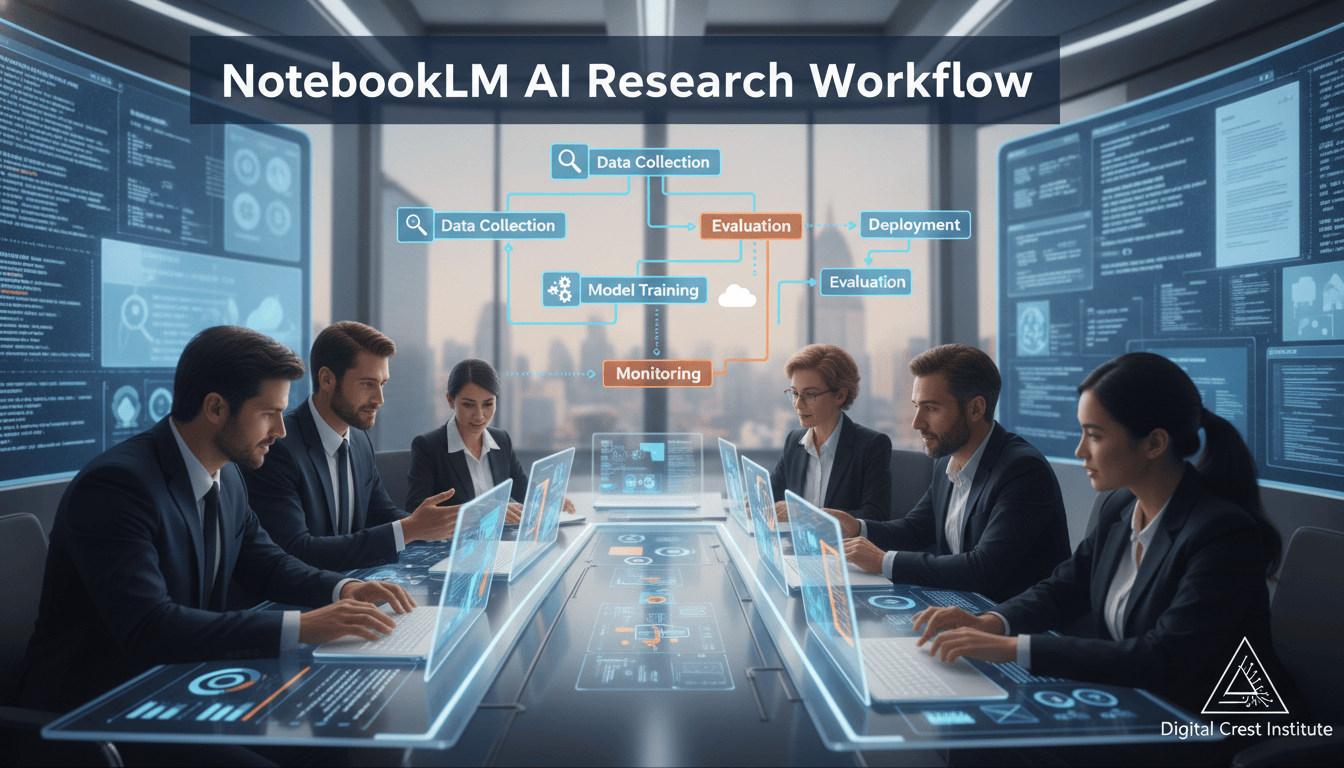 NotebookLM AI Research Workflow