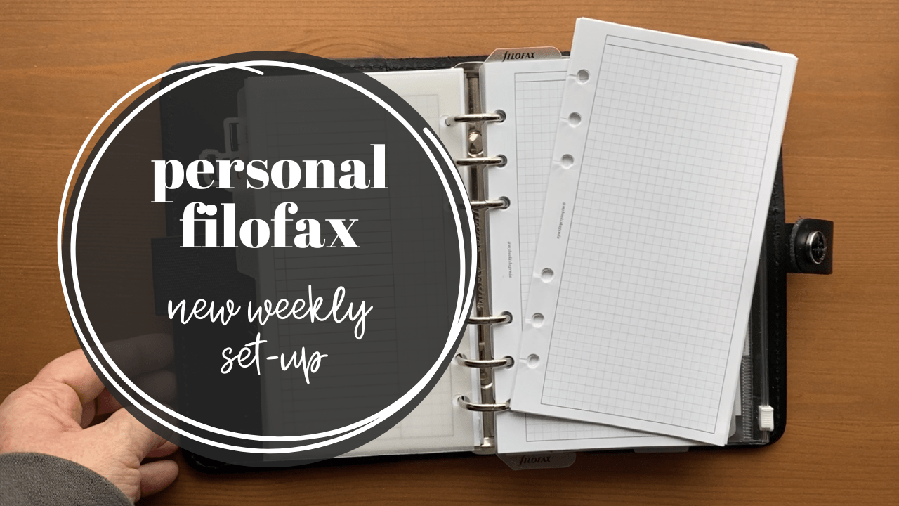 Personal Rings – New Weekly Setup