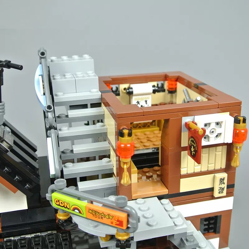 Ninja City Docks MOC 06083/10941 Compatible 70657