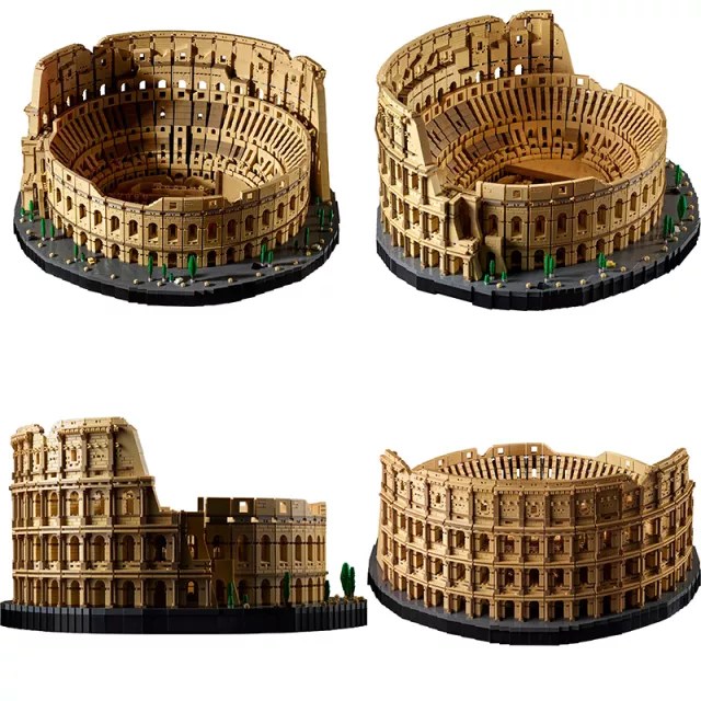 Rome Colosseum MOC 86000 compatible 10276 Building Blocks Set - My ...