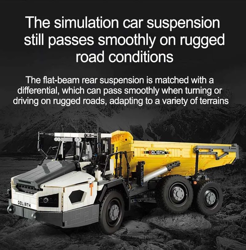 C61054 1:17 Articulated Dump Truck RC Vehicles