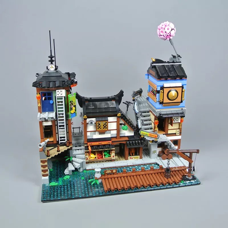 Ninja City Docks MOC 06083/10941 Compatible 70657