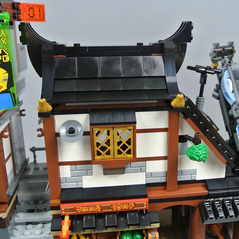 Ninja City Docks MOC 06083/10941 Compatible 70657