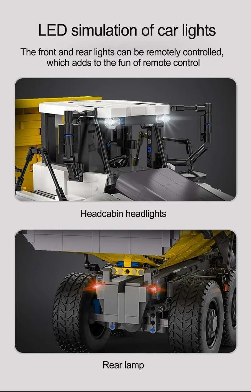 C61054 1:17 Articulated Dump Truck RC Vehicles