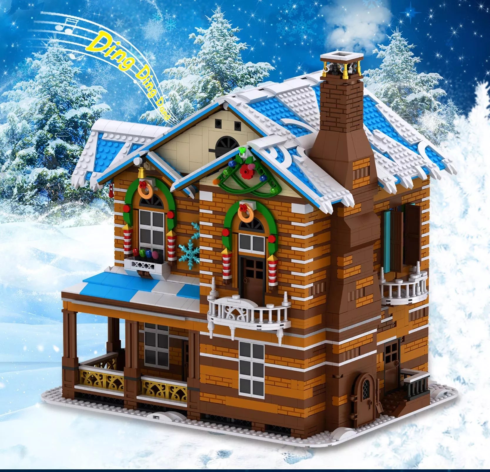 Christmas Cabin Toy