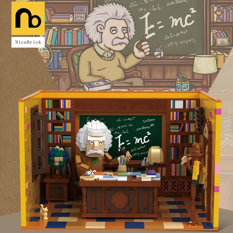 Famous Einstein NiceBricks 200618 Famous Scientist And Genius