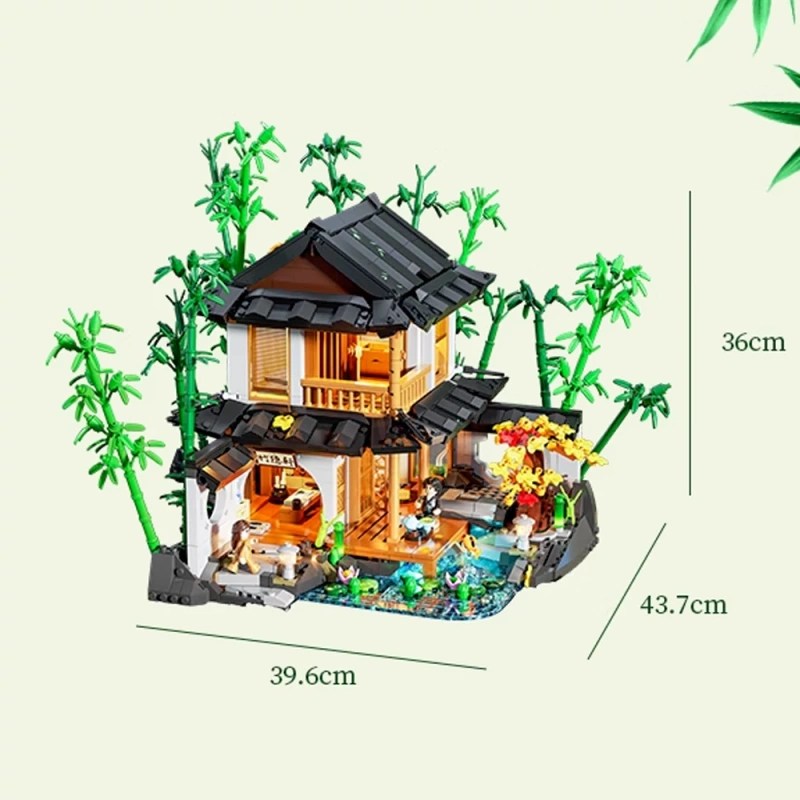 L9075 bamboo cottage