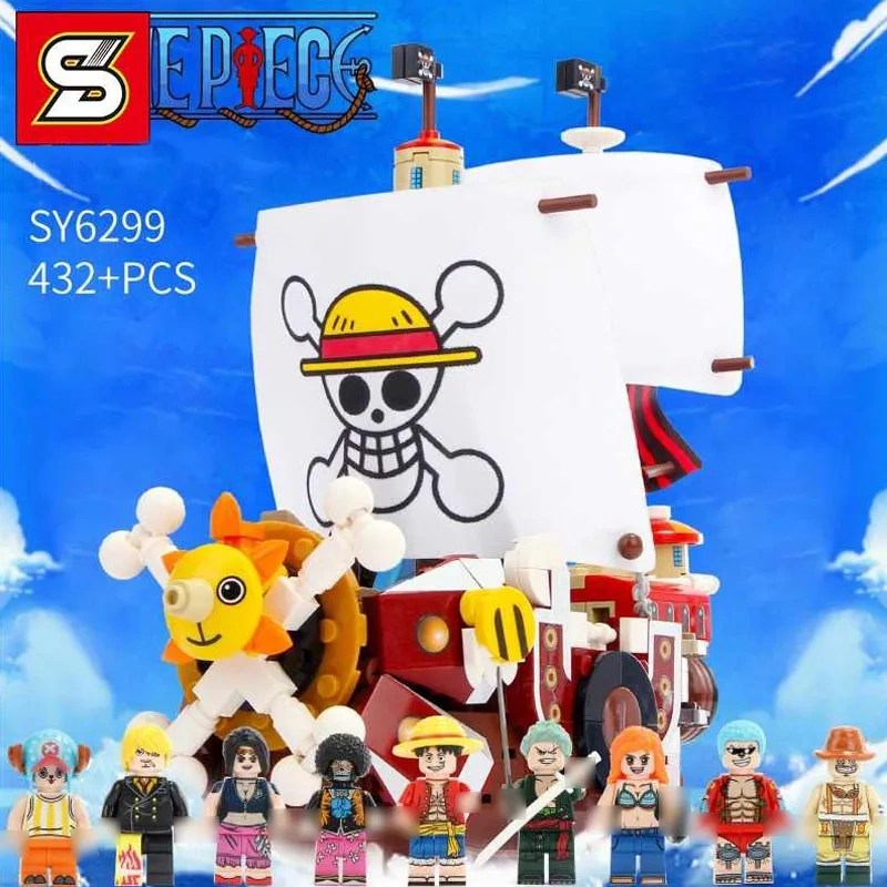 One Piece: A Thousand Sunny Pirate Ship