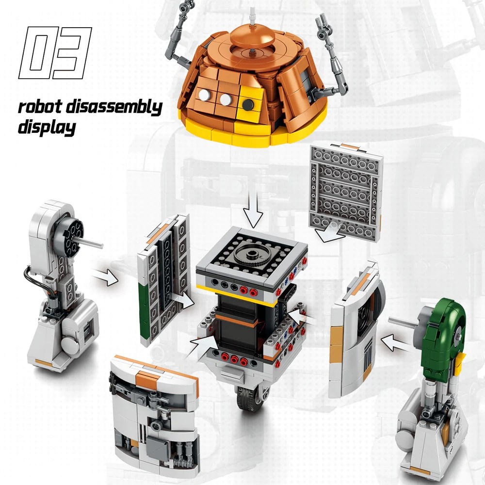 Chopper planet robot