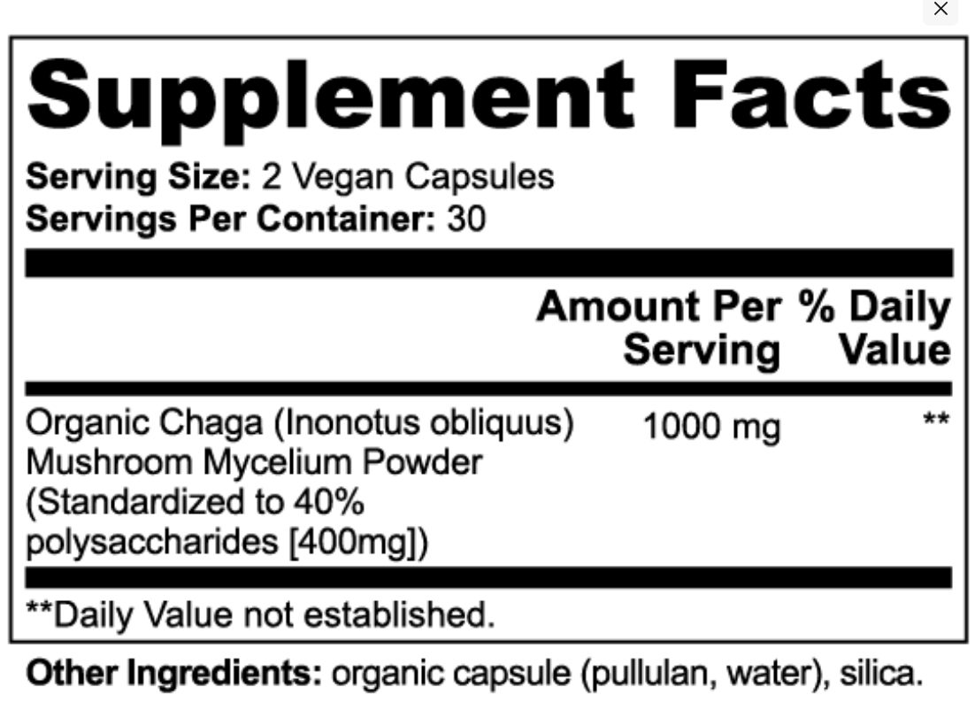 Chaga Mushroom — Special Offer