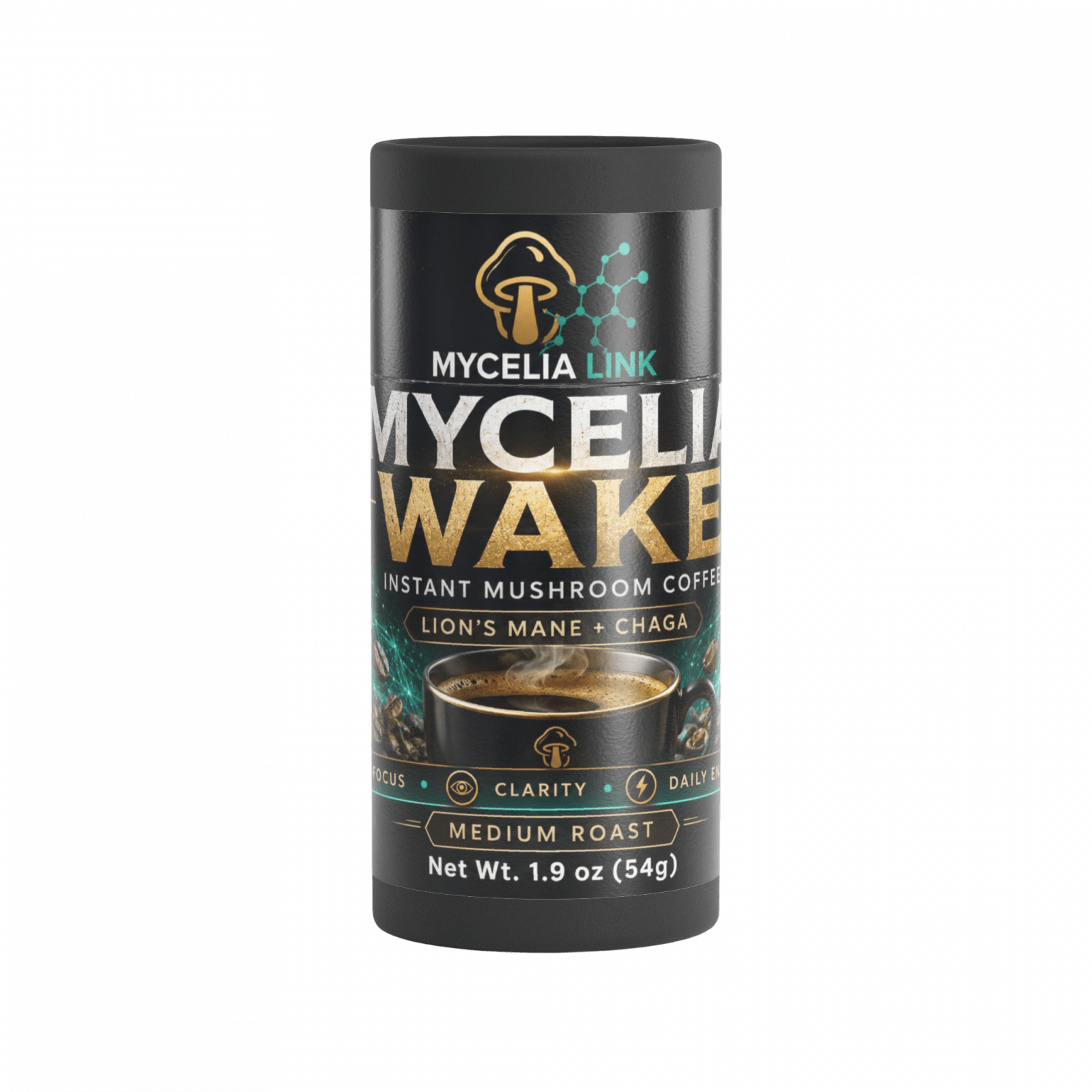 Mycelia Wake Mushroom Fuse Instant Coffee — Special Offer