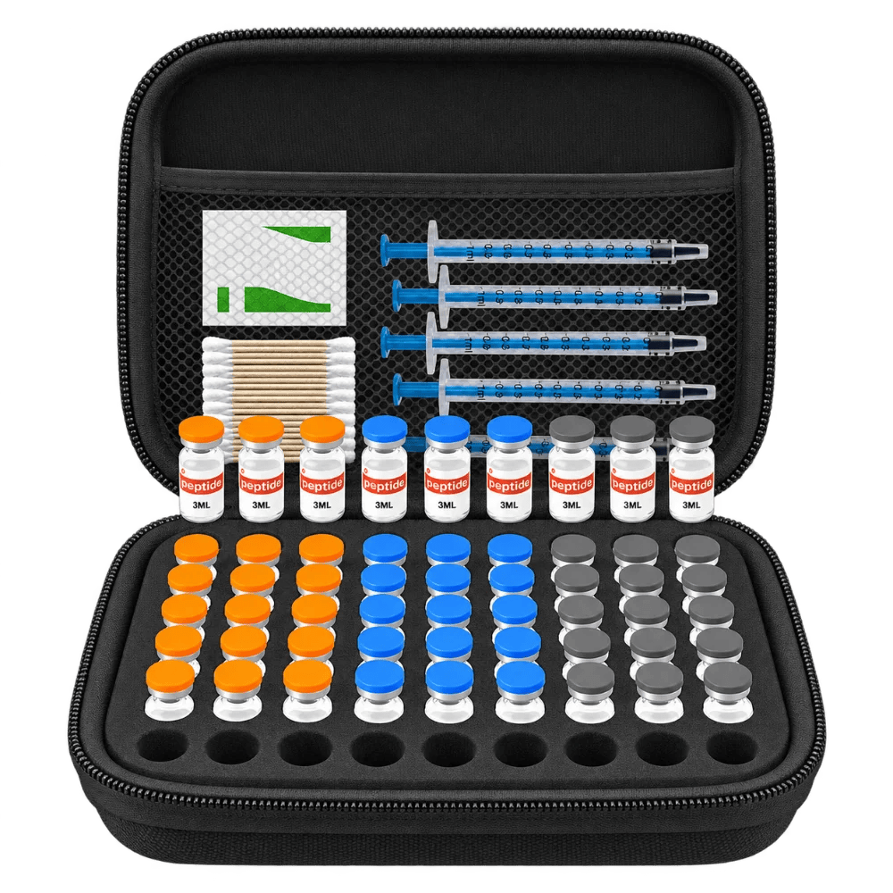 Mycelia Link Peptide Vault Protective Vial Storage Case