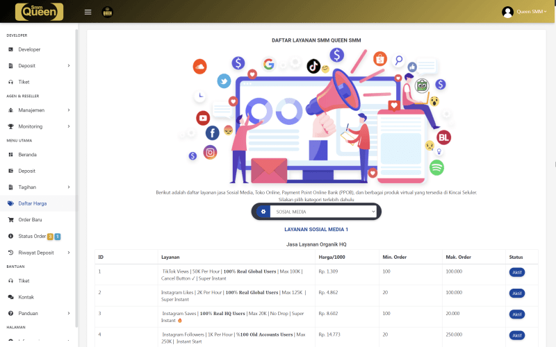 Masuk Km Panel - Elegant Nature Illustration - 8K