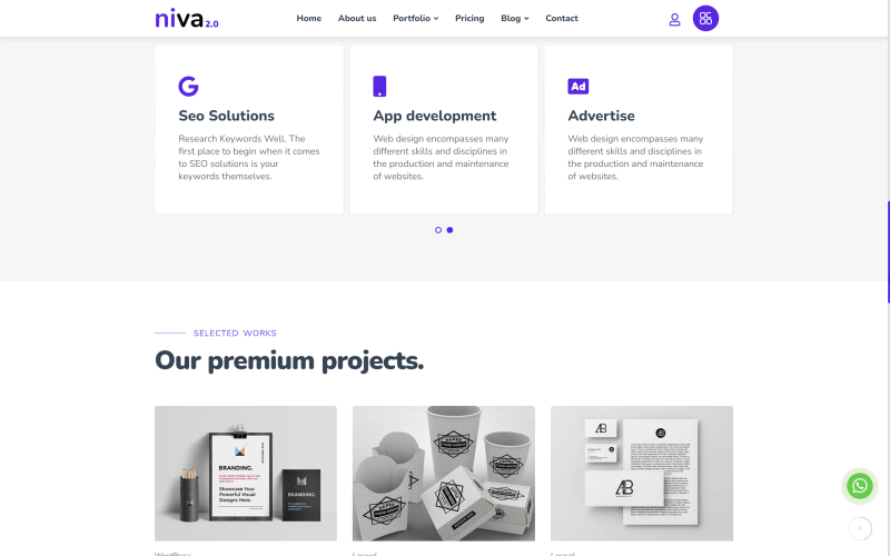 Web Profil Perusahaan Dan Bisnis Startup Icode Startup - Professional Dark Art - Retina
