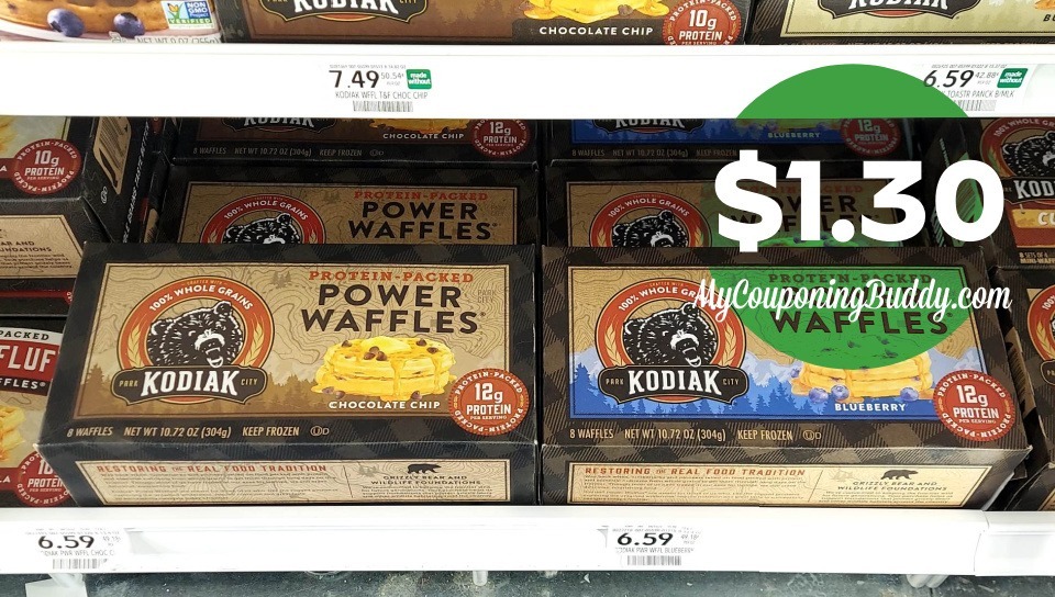 Kodiak Cakes Power Waffles, or Pancakes 1.30 at Publix My Publix