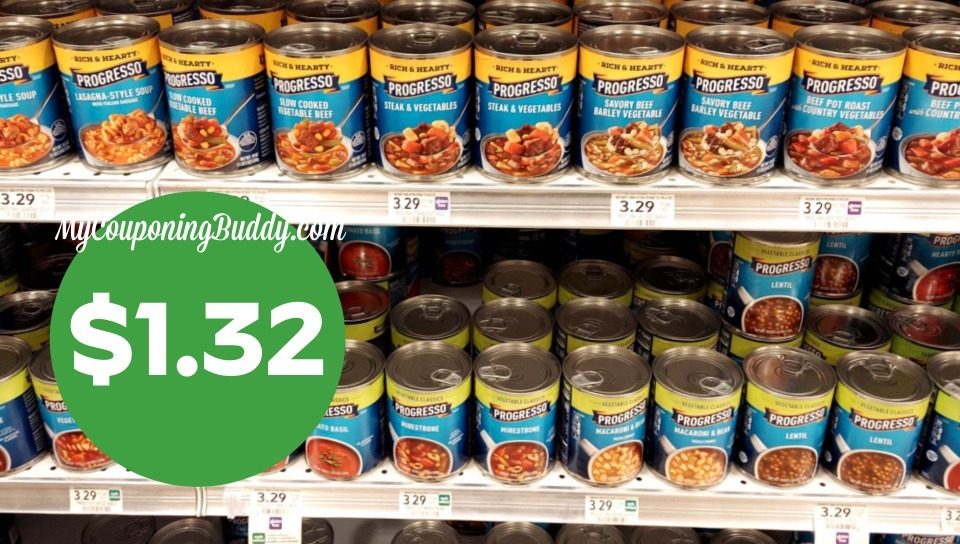 Progresso Soup cans 1.32 at Publix My Publix Coupon Buddy