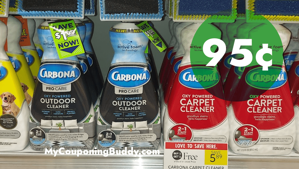 Carbona Carpet Cleaner My Publix Coupon Buddy