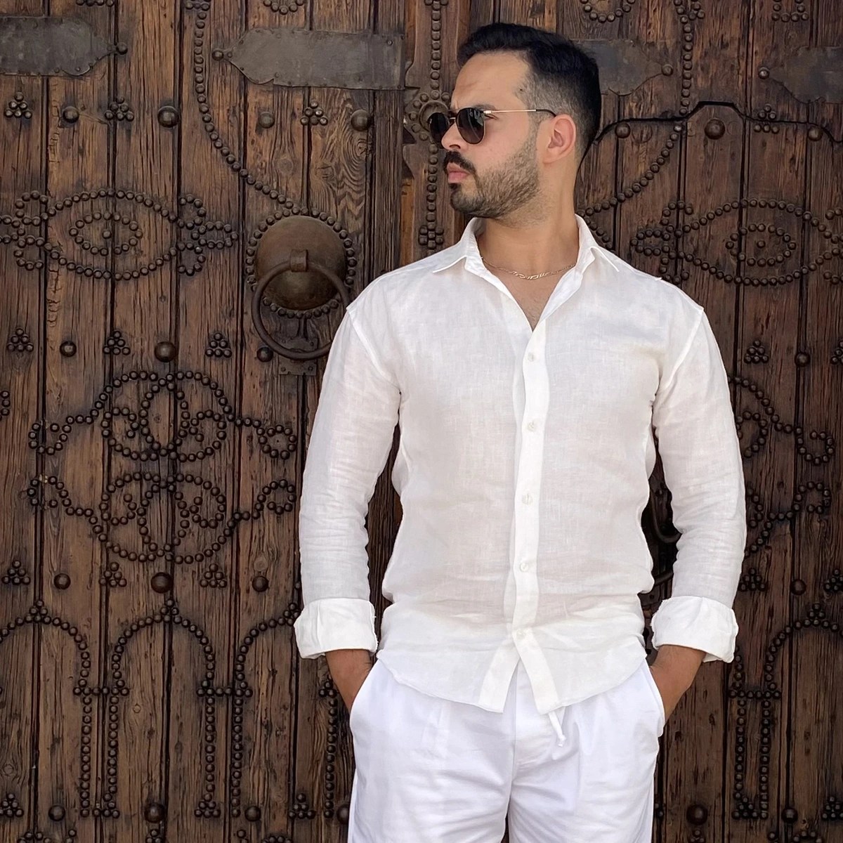 Chemise Romaine pur lin
