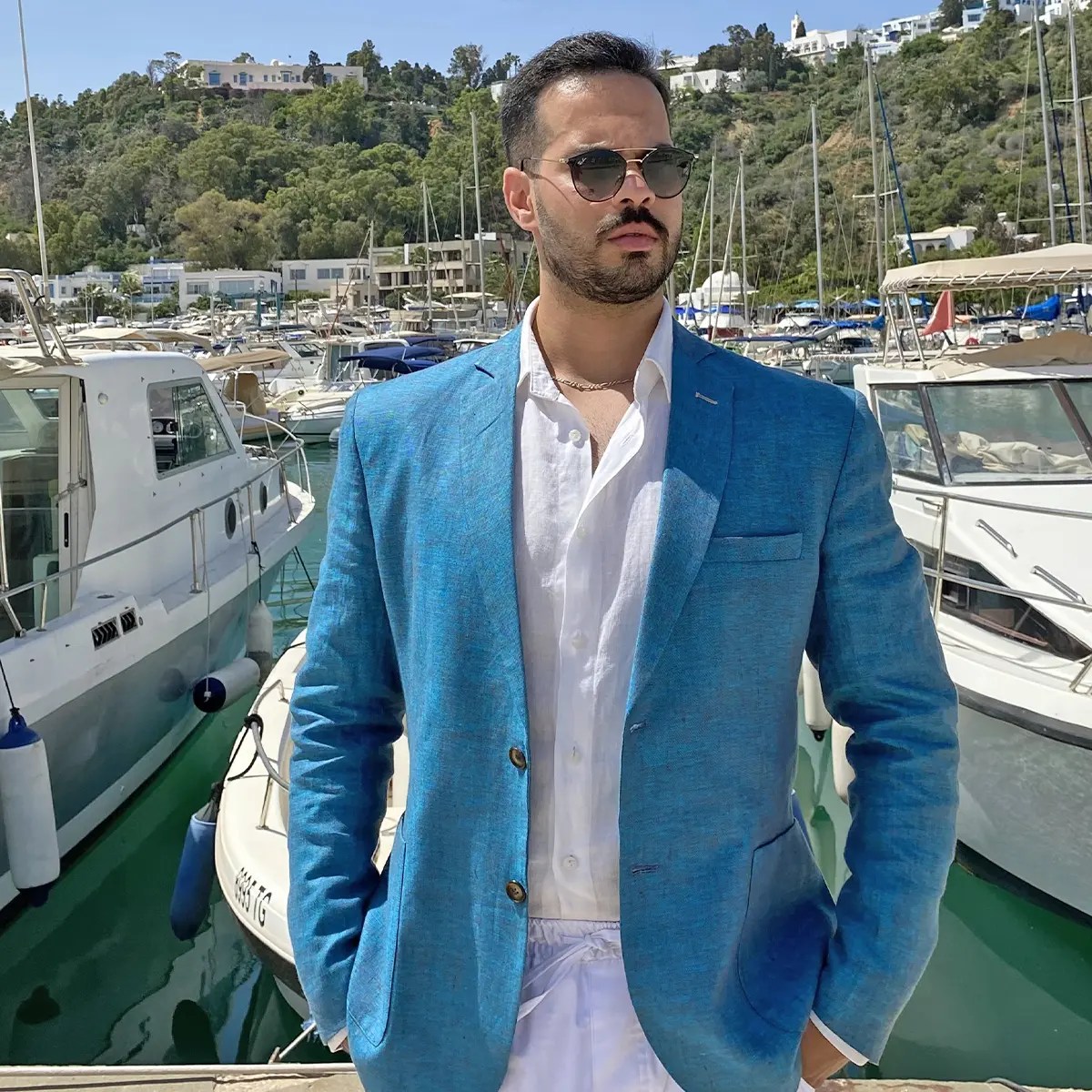 Veste Tramontana en pur lin