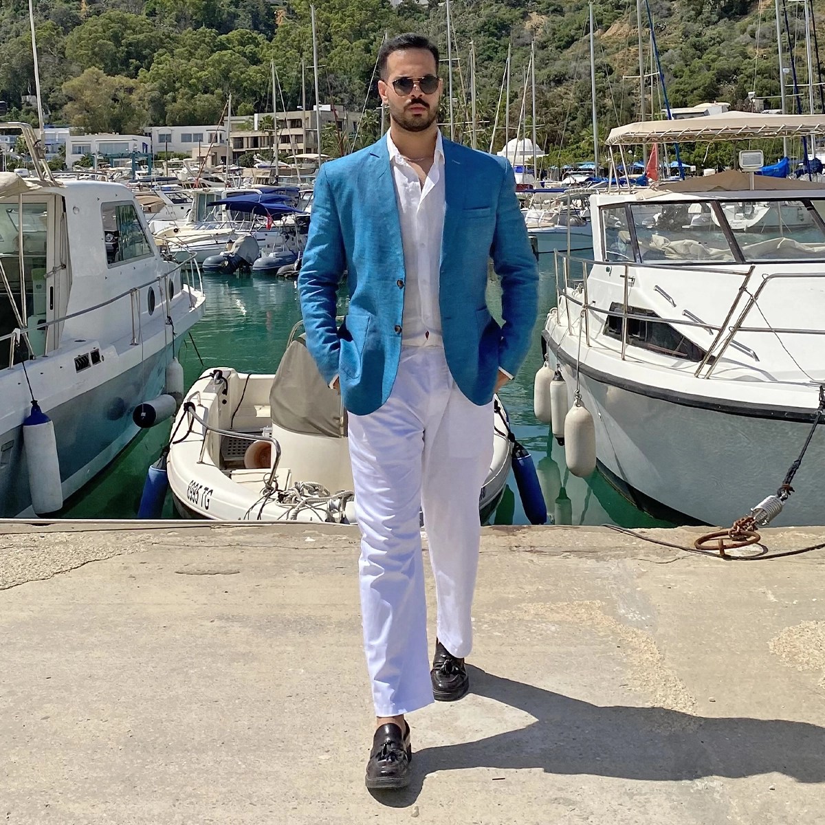 Veste Tramontana en pur lin