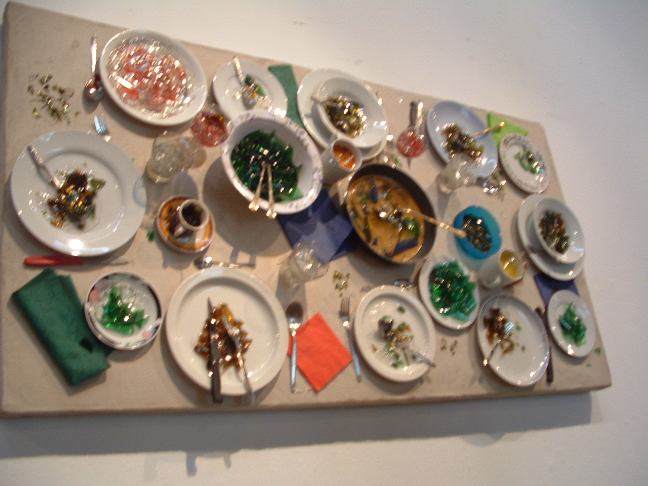 Dining Table on the wall