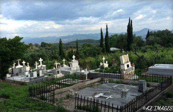 Cemetary in Ancient Olympia